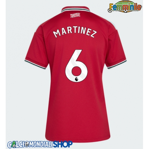 Maglie da calcio Manchester United Lisandro Martinez #6 Prima Maglia Femminile 2026-27 Manica Corta